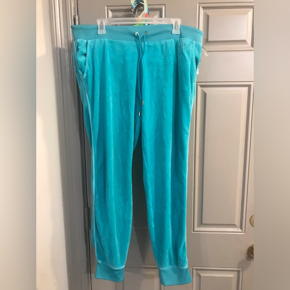 Juicy Couture velour jogger pants